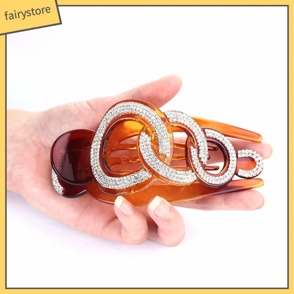 Kẹp Tóc Mỏ Vịt Đính Đá Thời Trang Cho Nữ