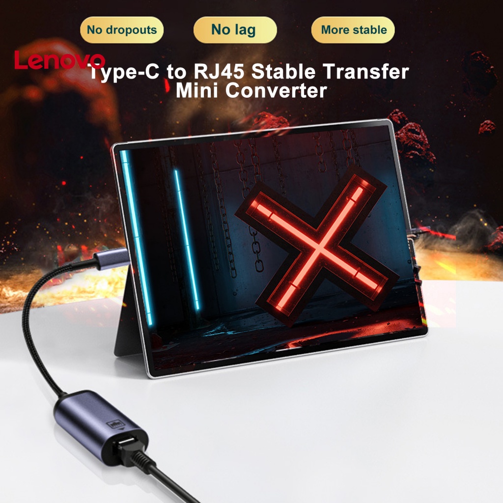 Đầu Chuyển Đổi Type-C Sang RJ45 Chuyên Dụng Cho Máy Tính