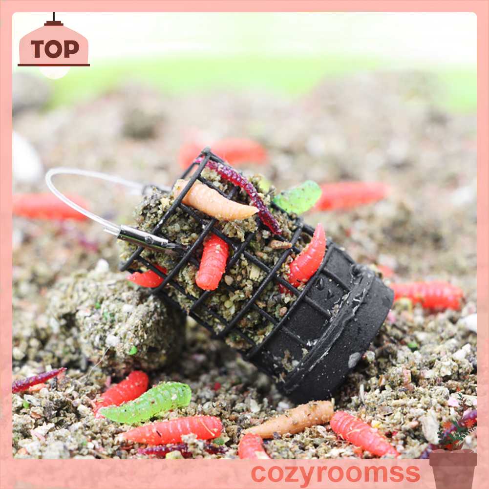 Set 10 Mồi Giả Nhử Cá Bằng Nhựa Nhiều Màu Sắc Gắn Kèm Móc Câu Tiện Dụng