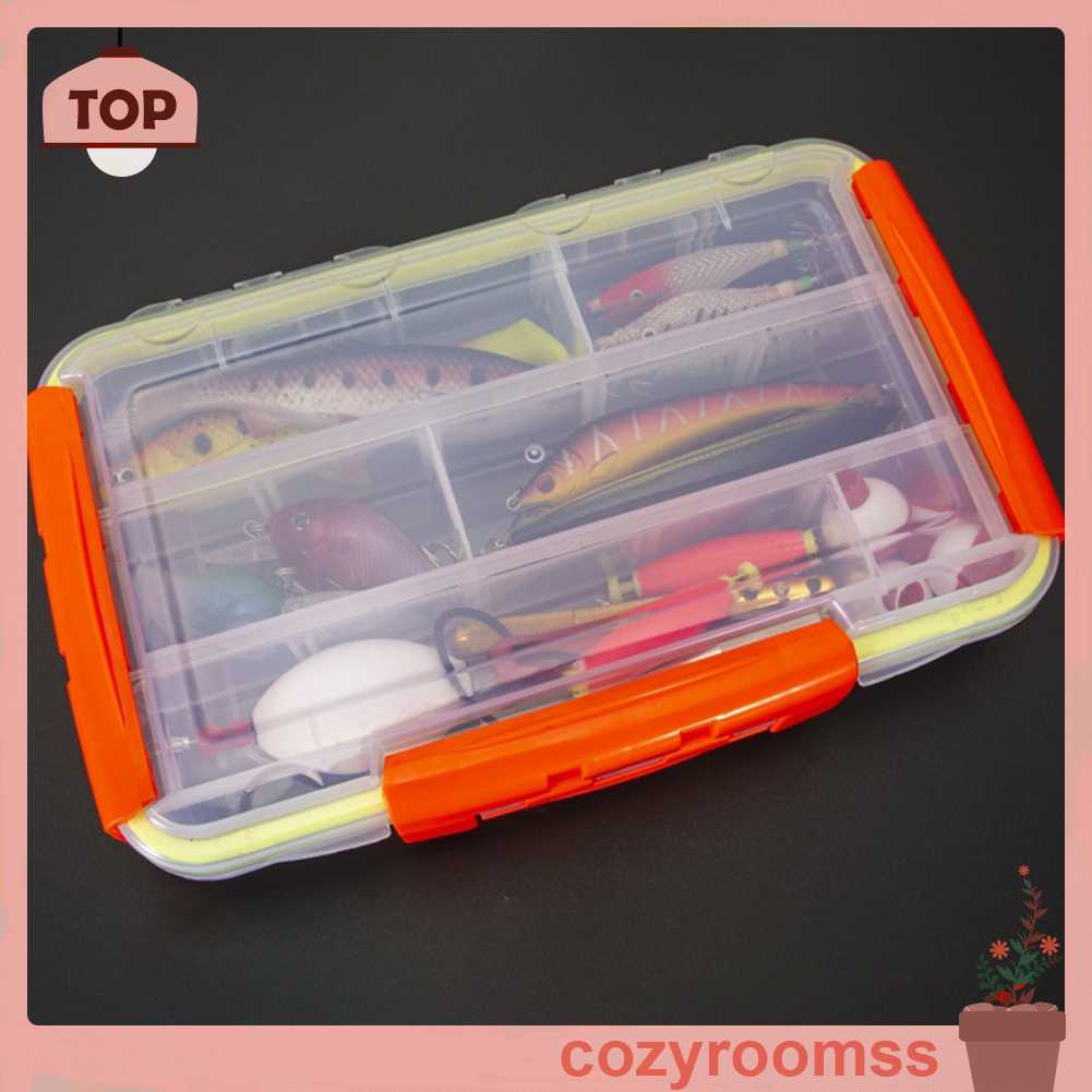 Hộp Đựng Mồi Câu Cá Bằng Nhựa PP Nhiều Ngăn Tiện Dụng