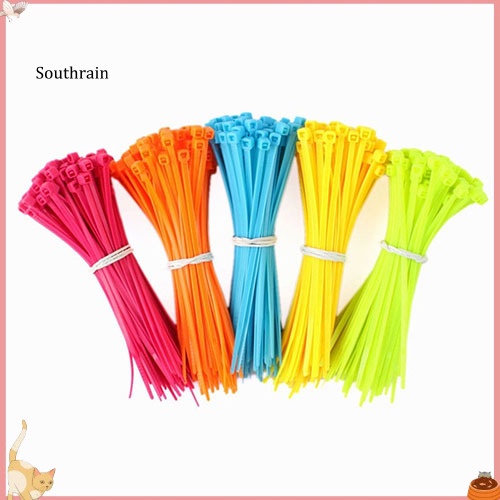 Set 100 Dây Rút Nylon Tự Khóa Chất Lượng Cao