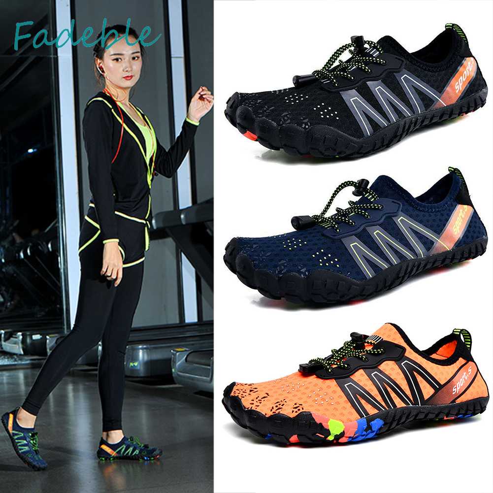 Giày Đi Biển Thiết Kế Đục Lỗ Thoáng Khí Thời Trang Cho Nam Và Nữ