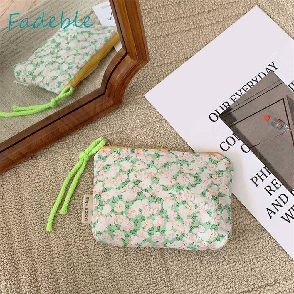 Túi Đựng Mỹ Phẩm Trang Điểm Sức Chứa Lớn Có Dây Buộc Dành Cho Nữ