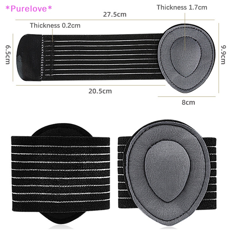 1 Cặp Đệm Lót Chân Thể Thao Hỗ Trợ Giảm Sốc Tiện Dụng Mới