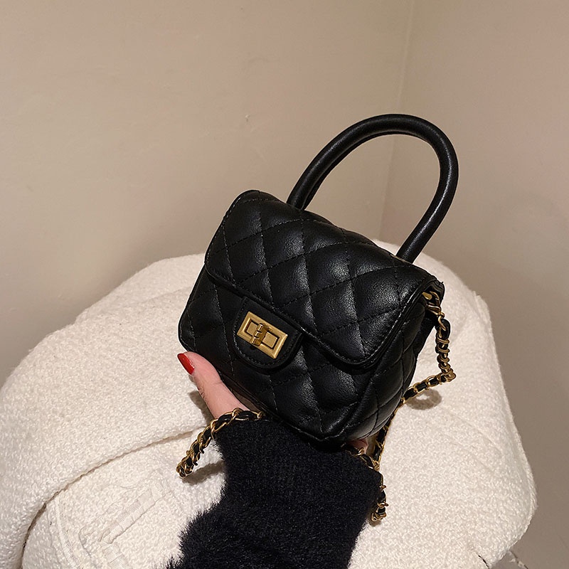 Túi Đeo Chéo Hình Vuông Cỡ Nhỏ Phong Cách Pháp Thời Trang Cho Nữ