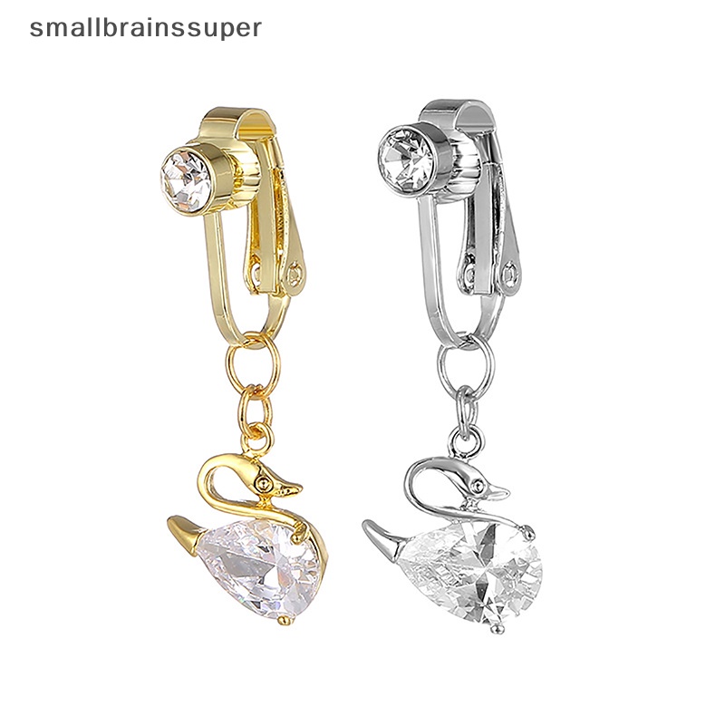 1 Khuyên Rốn Không Cần Xỏ Lỗ Bằng Thép Không Gỉ Trang Sức Cho Nữ SBS