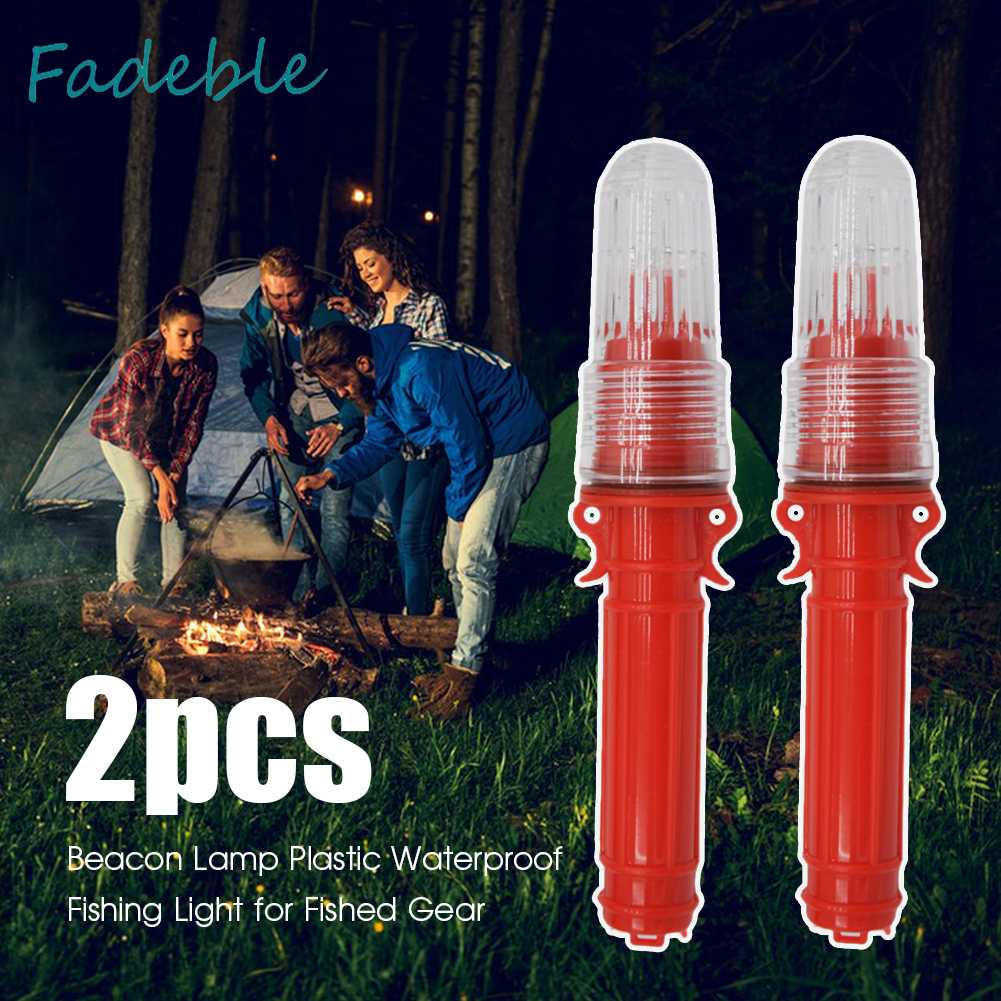 Bộ 2 Đèn Pin Chống Thấm Nước Nhỏ Gọn Tiện Dụng Cho Bánh Răng Câu Cá