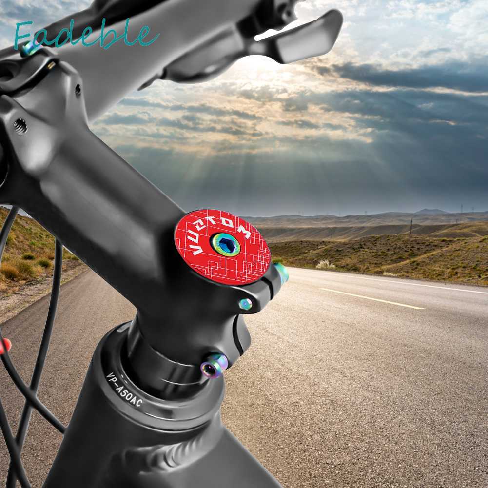 Vỏ Bọc Đầu Ống Phuộc Trước Kèm Ốc Vít Cho Xe Đạp MTB