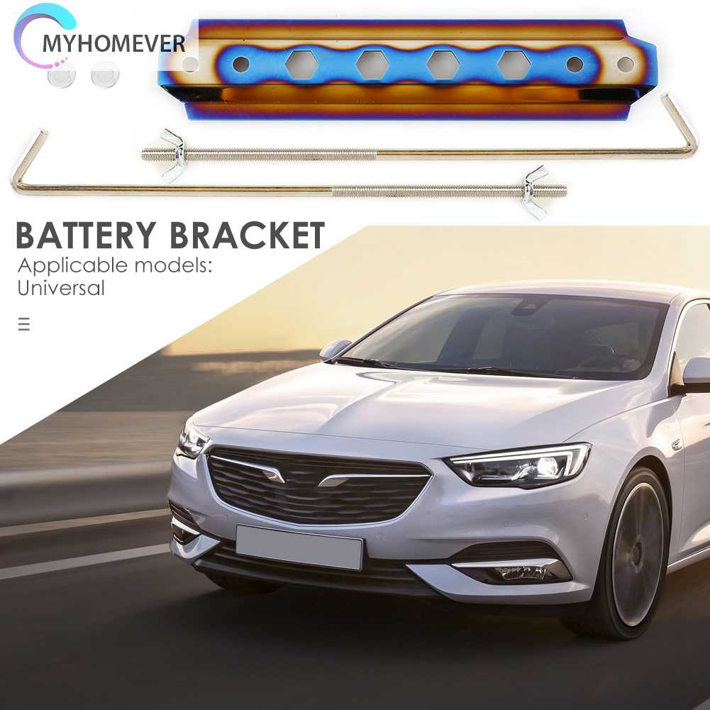 Giá Đỡ Pin Xe Hơi Bằng Nhôm Màu Xanh Dương