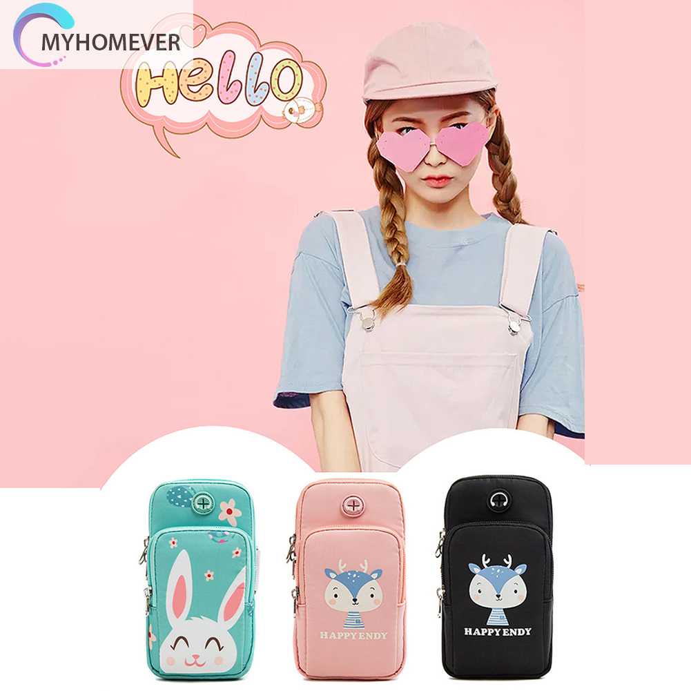 Ốp Điện Thoại Họa Tiết Hoạt Hình Gắn Dây Đeo Cổ Tay 5.5 Inch