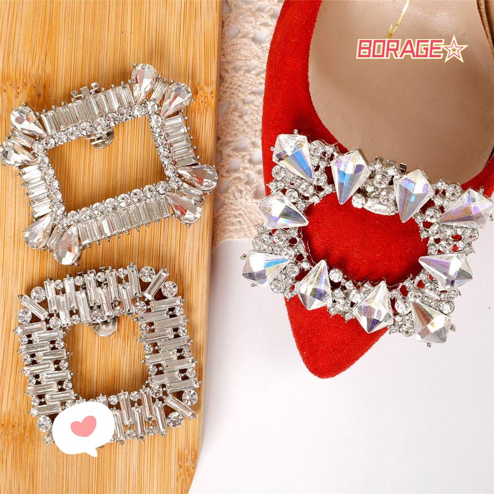 2 Phụ Kiện Kẹp Giày Cao Gót Cho Cô Dâu