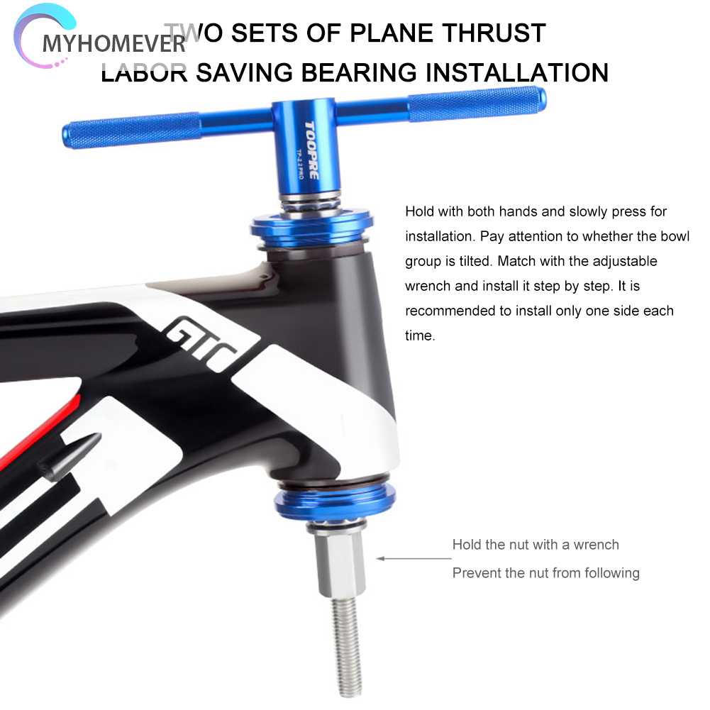 Bộ Dụng Cụ Lắp Đặt Giữa Tai Nghe Trên Xe Đạp MTB