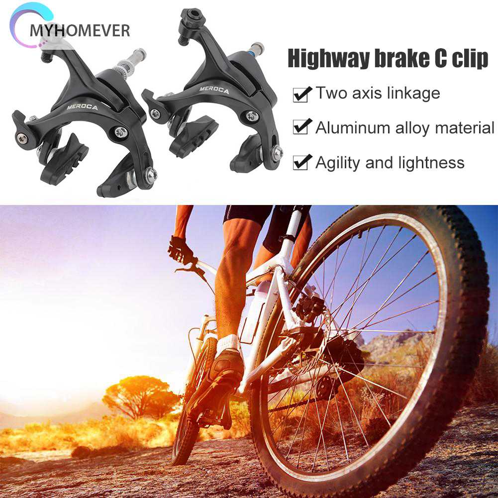 Bộ Kẹp Phanh Trước Và Sau Bằng Nhôm Chuyên Dụng Cho Xe Đạp