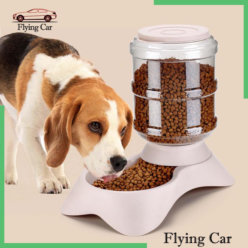 [Lzdjfmy2] Bát Đựng Thức Ăn Cho Thú Cưng Cỡ Nhỏ / Vừa / Lớn 3.8L