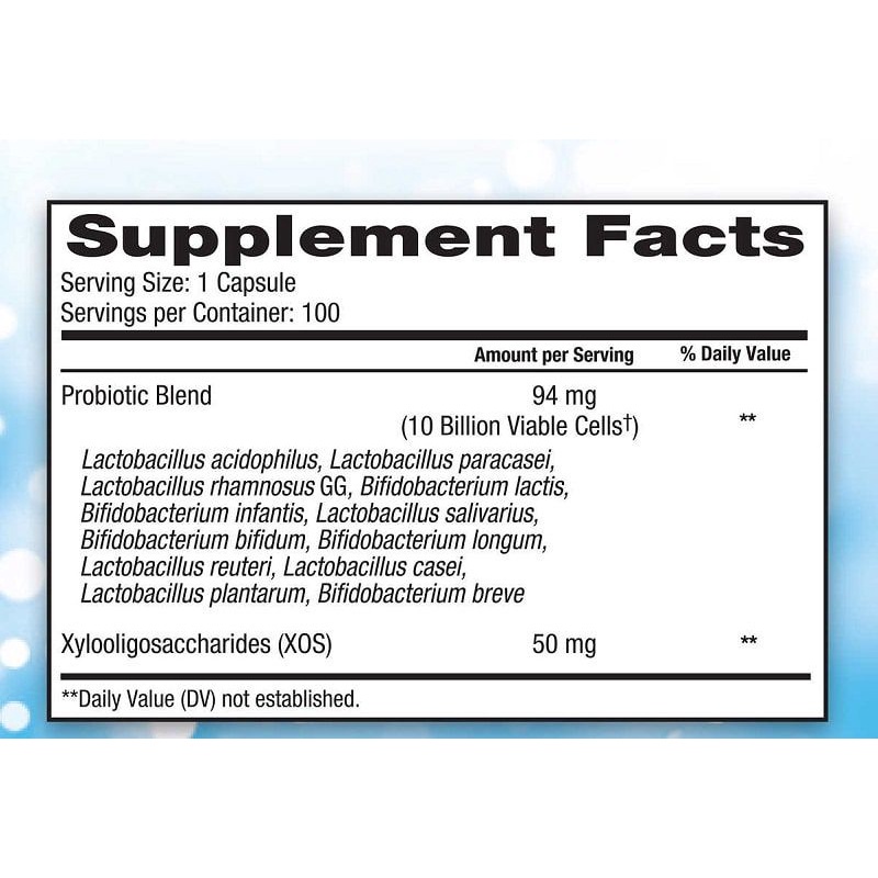 Viên uống hỗ trợ tiêu hoá  Advanced Digestive Probiotic Trunature 100v - Small Family