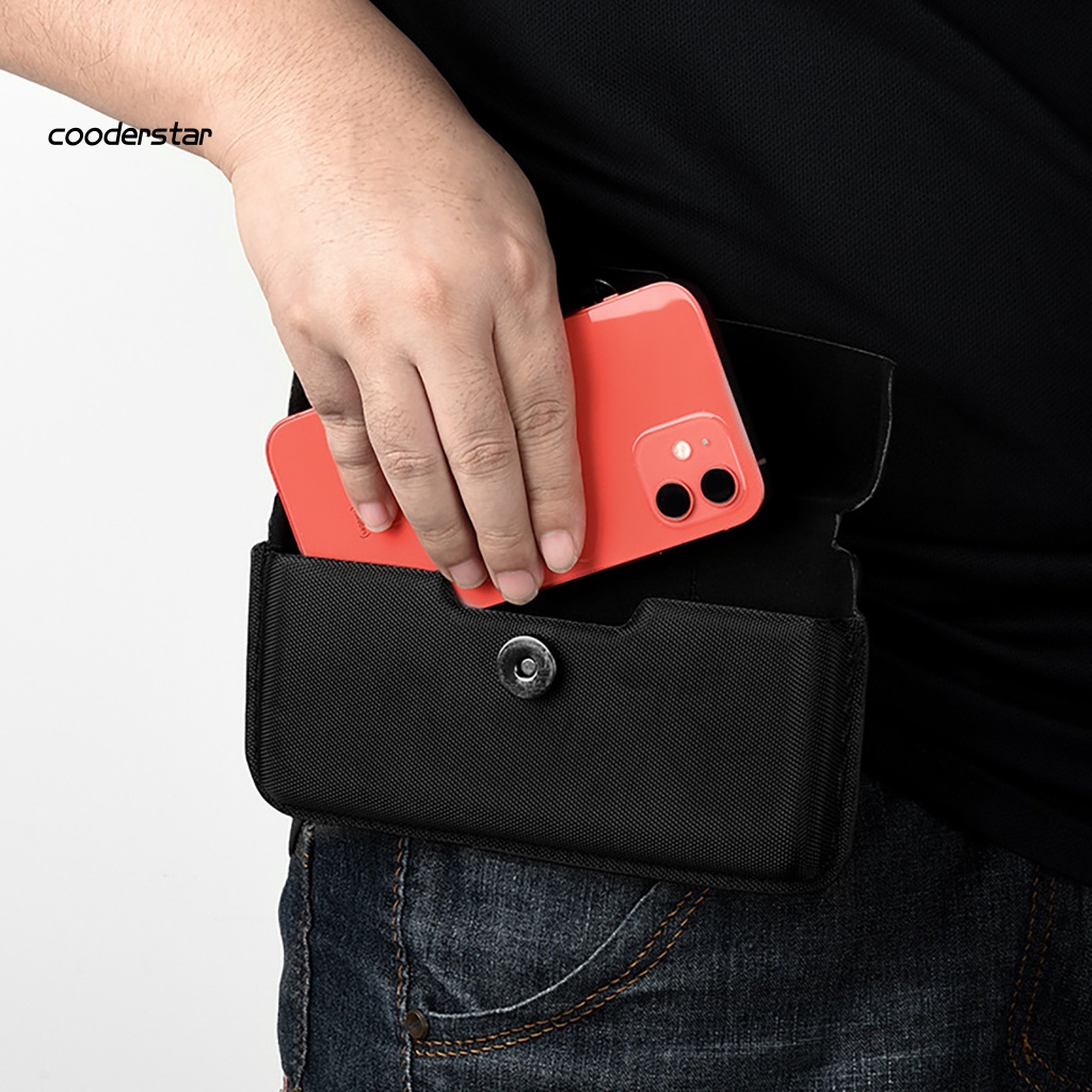 Túi Đựng Điện Thoại Đeo Thắt Lưng Nam Châm Thiết Kế Thể Thao Tiện Dụng