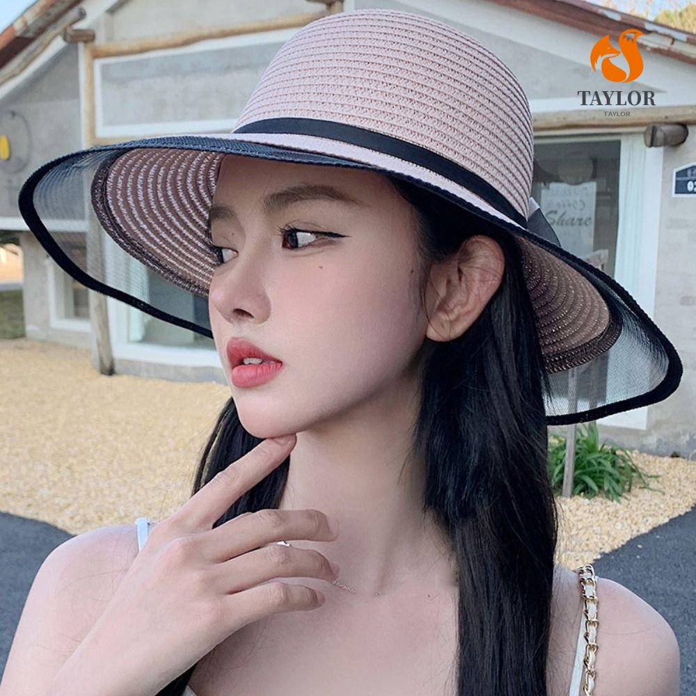 Nón Tai Bèo Rộng Vành Thoáng Khí Chống Tia UV TAYLOR1 Thiết Kế Đơn Giản Thời Trang Đi Biển Cho Nữ