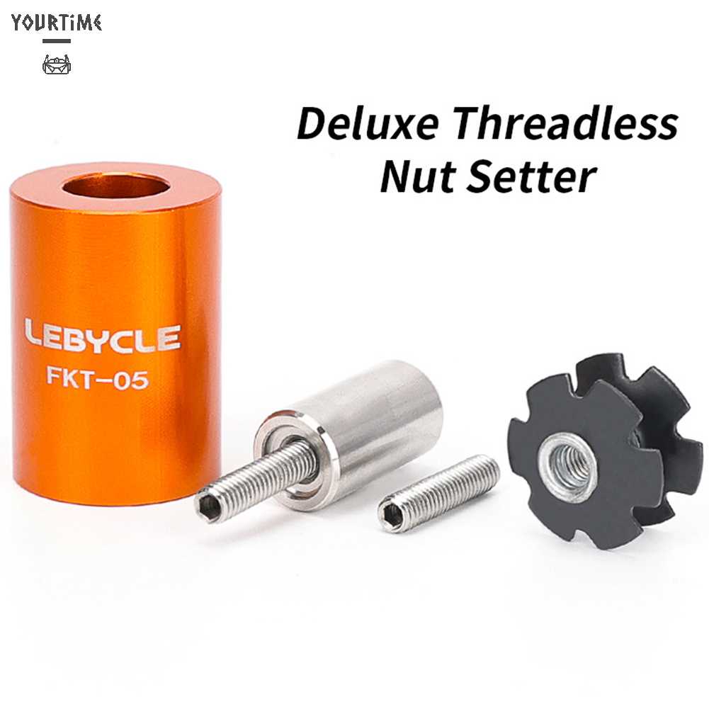 Bộ Ốc Vít Lắp Đặt Phuộc Trước Xe Đạp Leo Núi Hình Ngôi Sao Lebycle