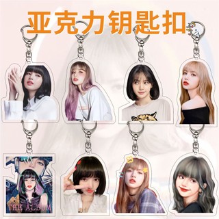 Móc khóa acrylic hình lisa blackpink