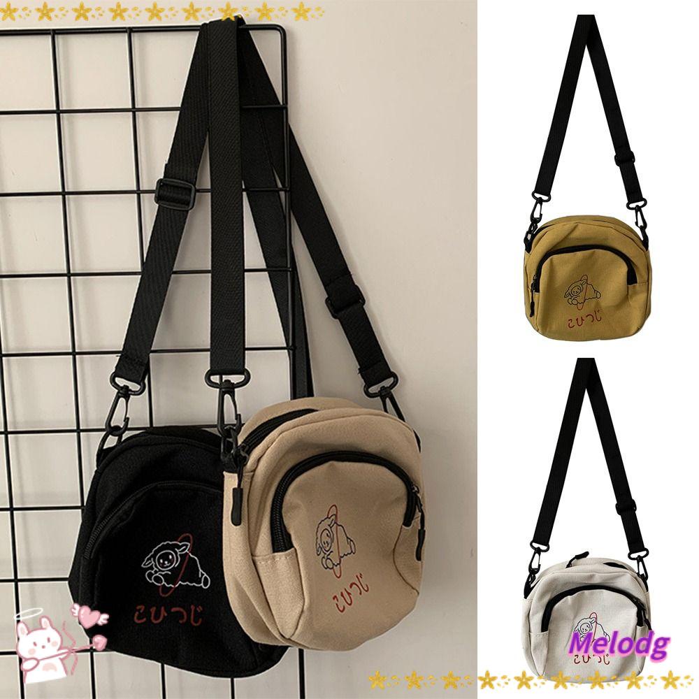 MELODG Túi Tote Đeo Vai Cỡ Lớn Thiết Kế Dễ Thương Cho Nữ