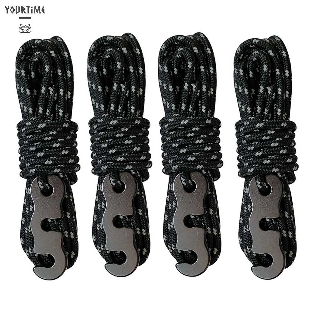 Set 4 Móc Khóa Dây Lều Cắm Trại Tiện Lợi
