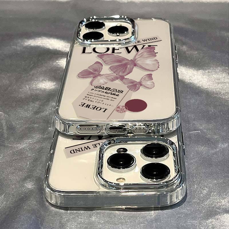 ✅Ốp Điện Thoại Mềm Chống Sốc Họa Tiết Bướm 137 Cho Iphone 8 Max 11 14pro 12 L6H4
