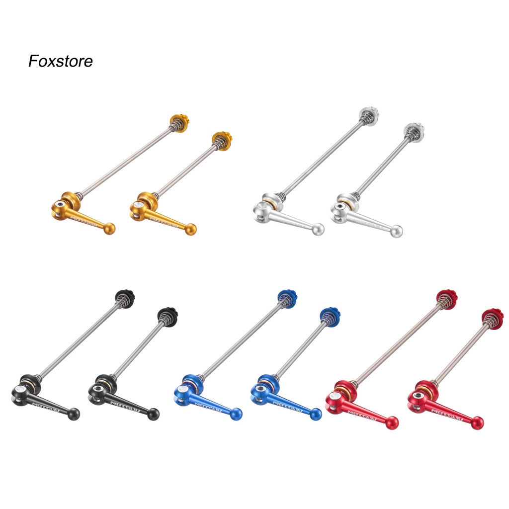 Bộ 2 Thanh Trục Xe Đạp Tháo Lắp Nhanh Bằng Hợp Kim Titan