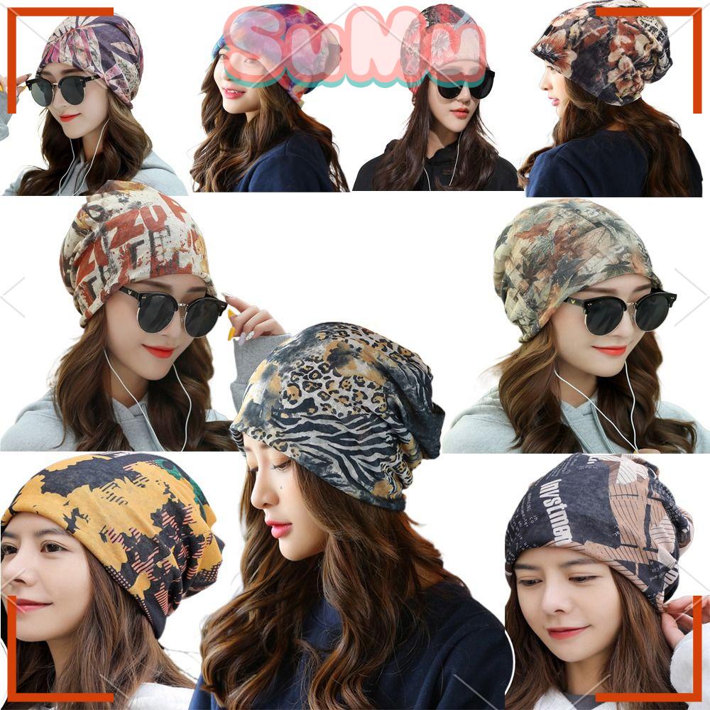Mũ Trùm Đầu Kiêm Khăn Choàng Cổ Phối Bèo Thời Trang Mùa Hè Cho Nữ