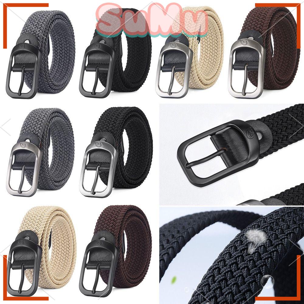 Thắt Lưng Bện Sợi Nylon Thiết Kế Sang Trọng Cho Nam
