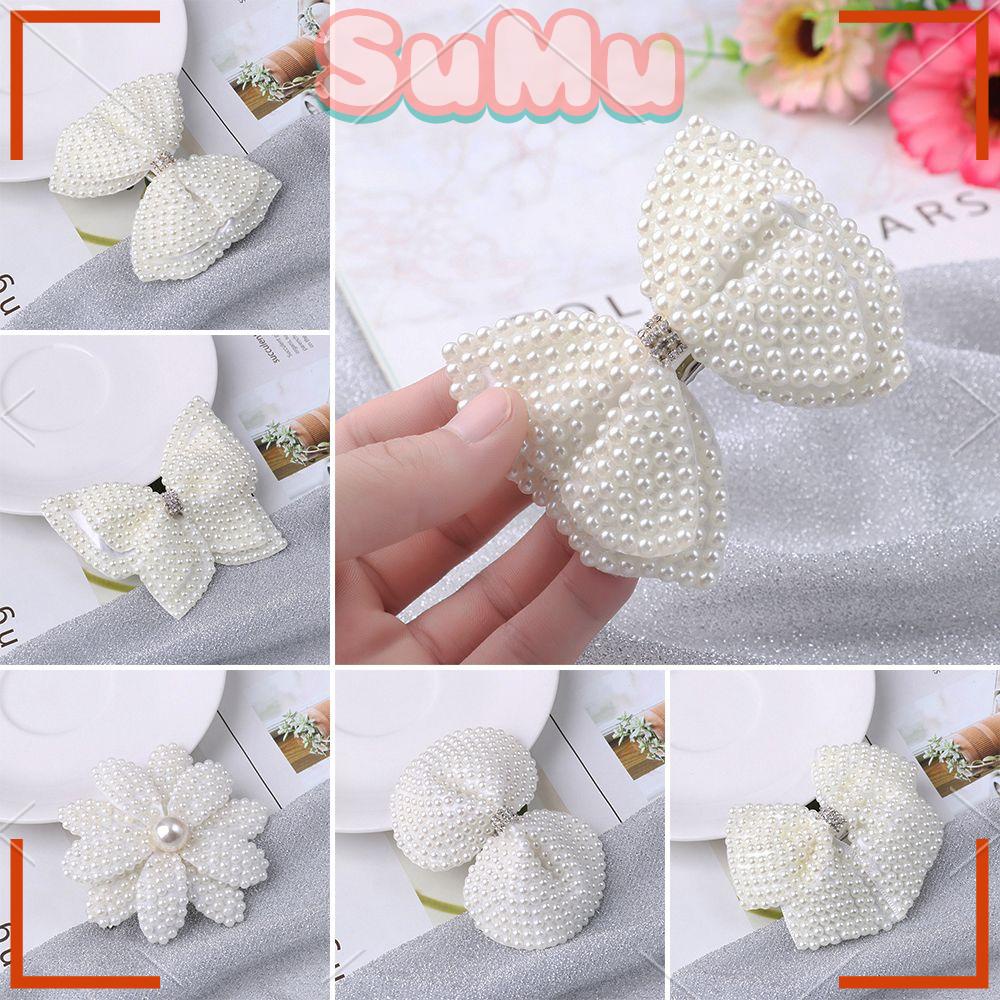 Kẹp Tóc Nơ Lấp Lánh Nhiều Lớp Dành Cho Bé Gái