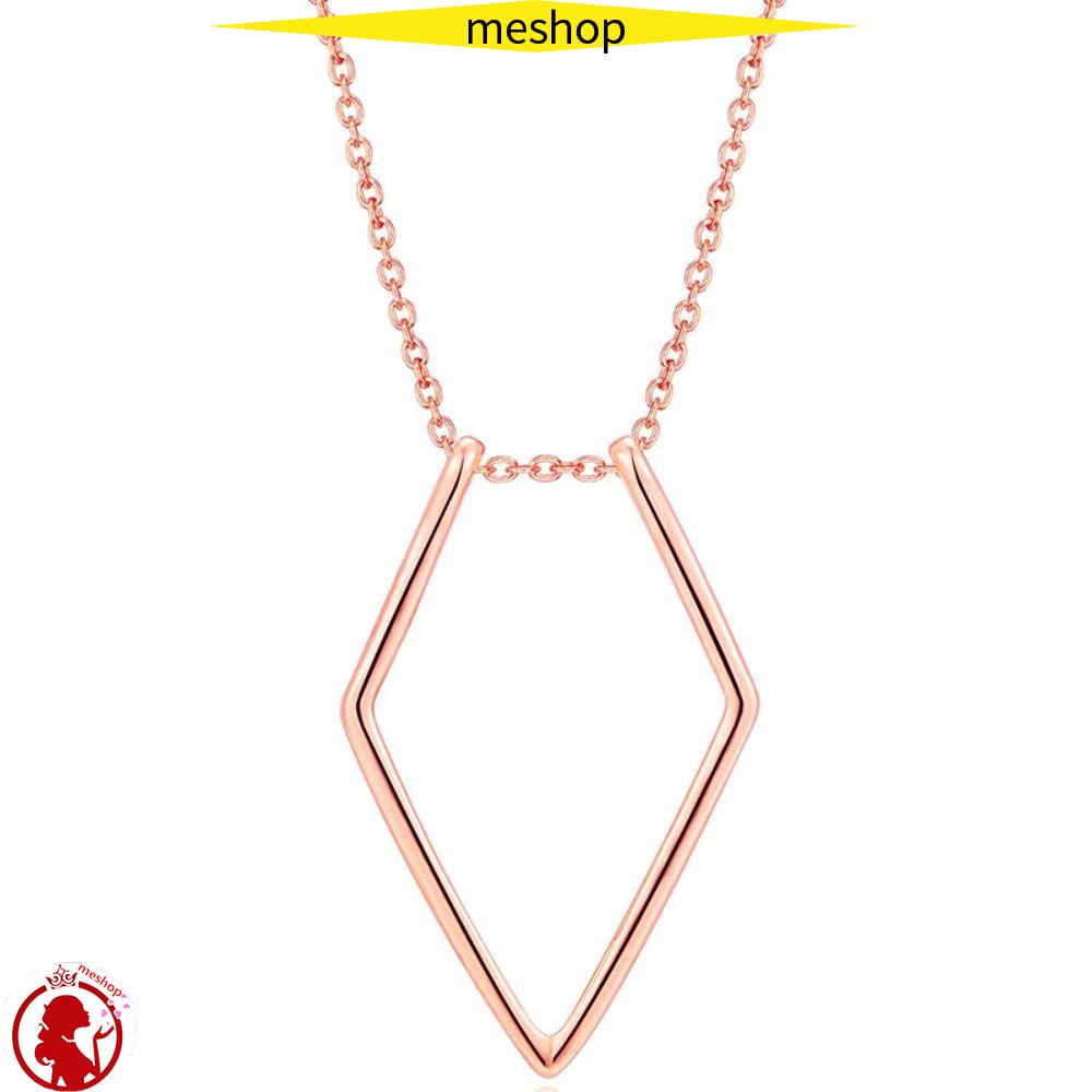 Vòng Cổ Đám Cưới Thanh Lịch Cho Nữ|Nhẫn Hình Thoi Bằng Thép Không Gỉ Cho Nữ