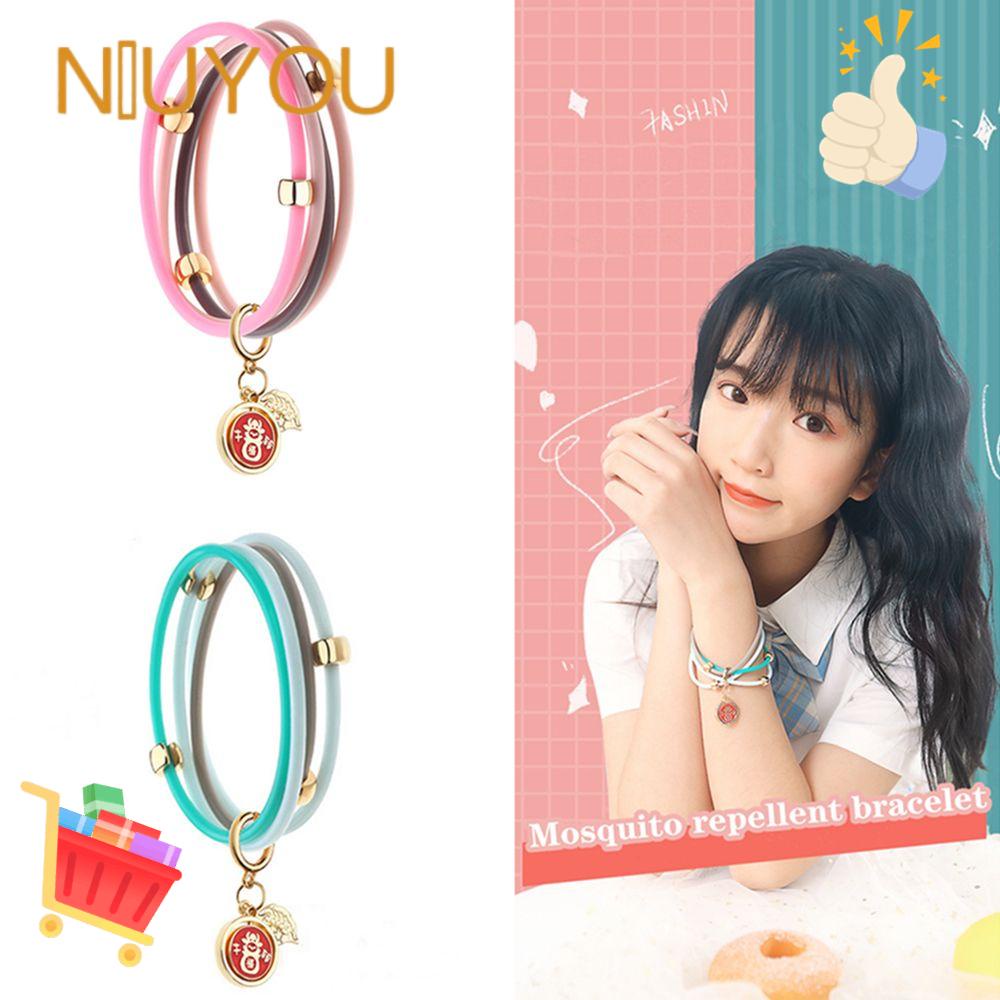 Vòng Tay Chống Muỗi / Côn Trùng Bằng Silica gel Tiện Dụng Cho Hoạt Động Ngoài