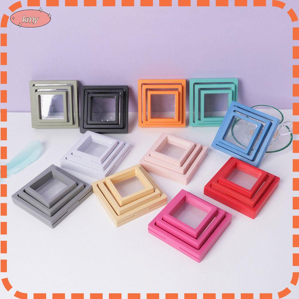 KRNY Bộ 2 Giá Trưng Bày Trang Sức Chống Bụi