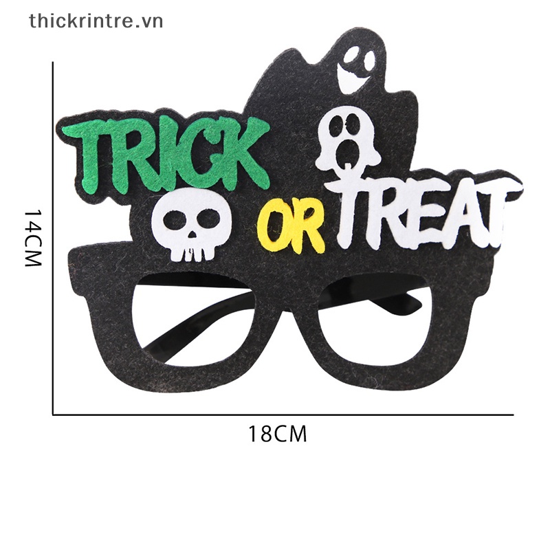 Set 12 Mắt Kính Hóa Trang Halloween Độc Đáo