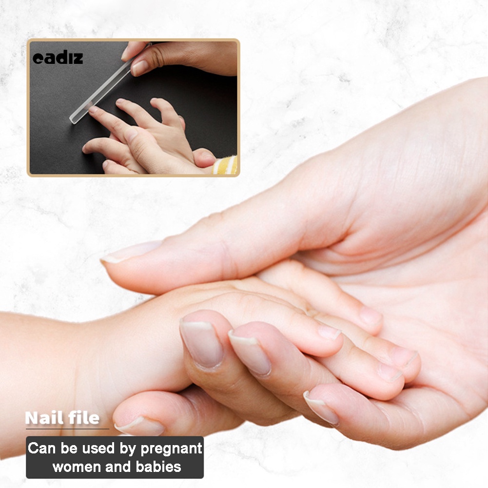 Bộ 3 Cây Dũa Móng Tay Mặt Kính Chuyên Dụng