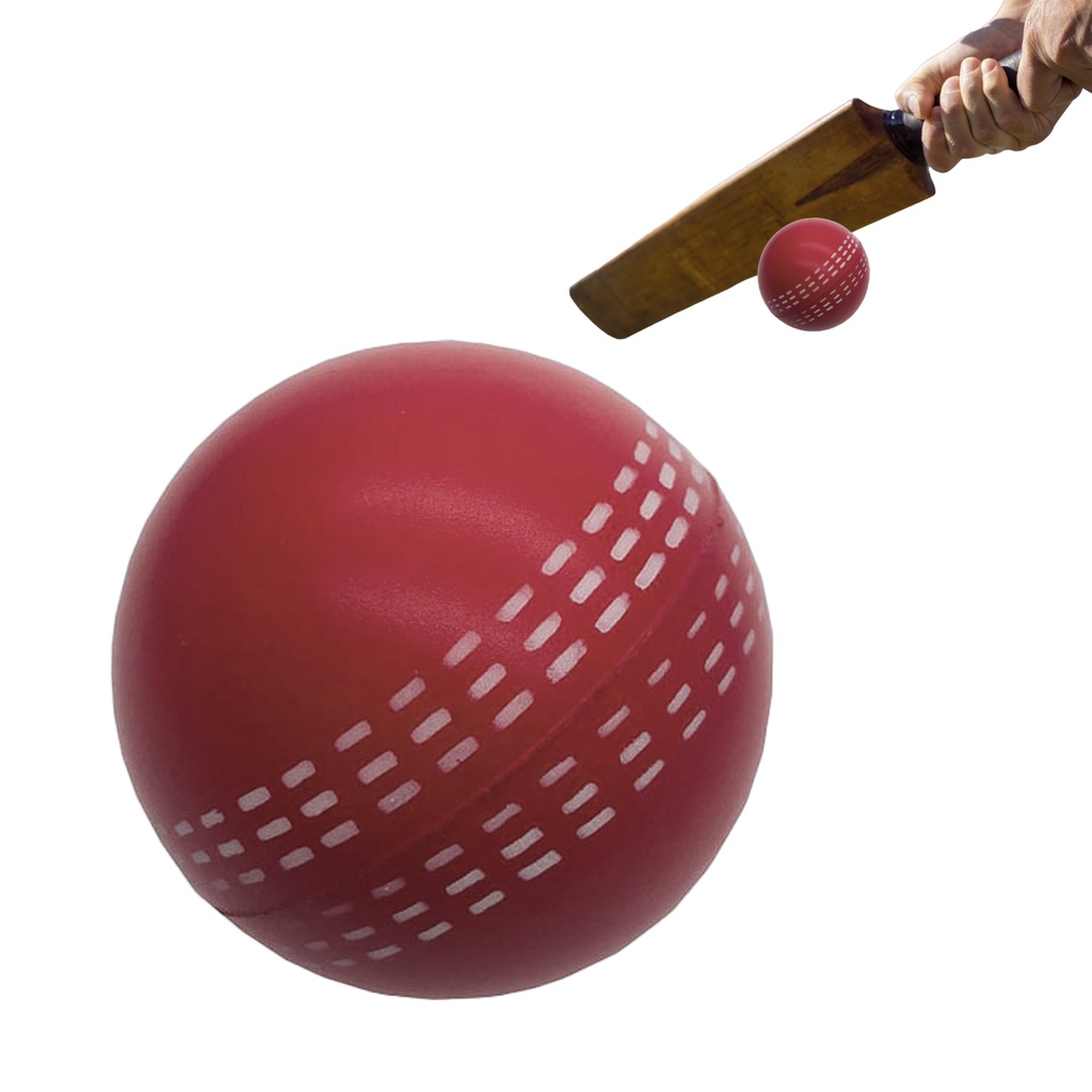 Soft PU Funny Training Durable Playing Attractive Indoor Outdoor Traditional Seams All Age Players Cricket Ball