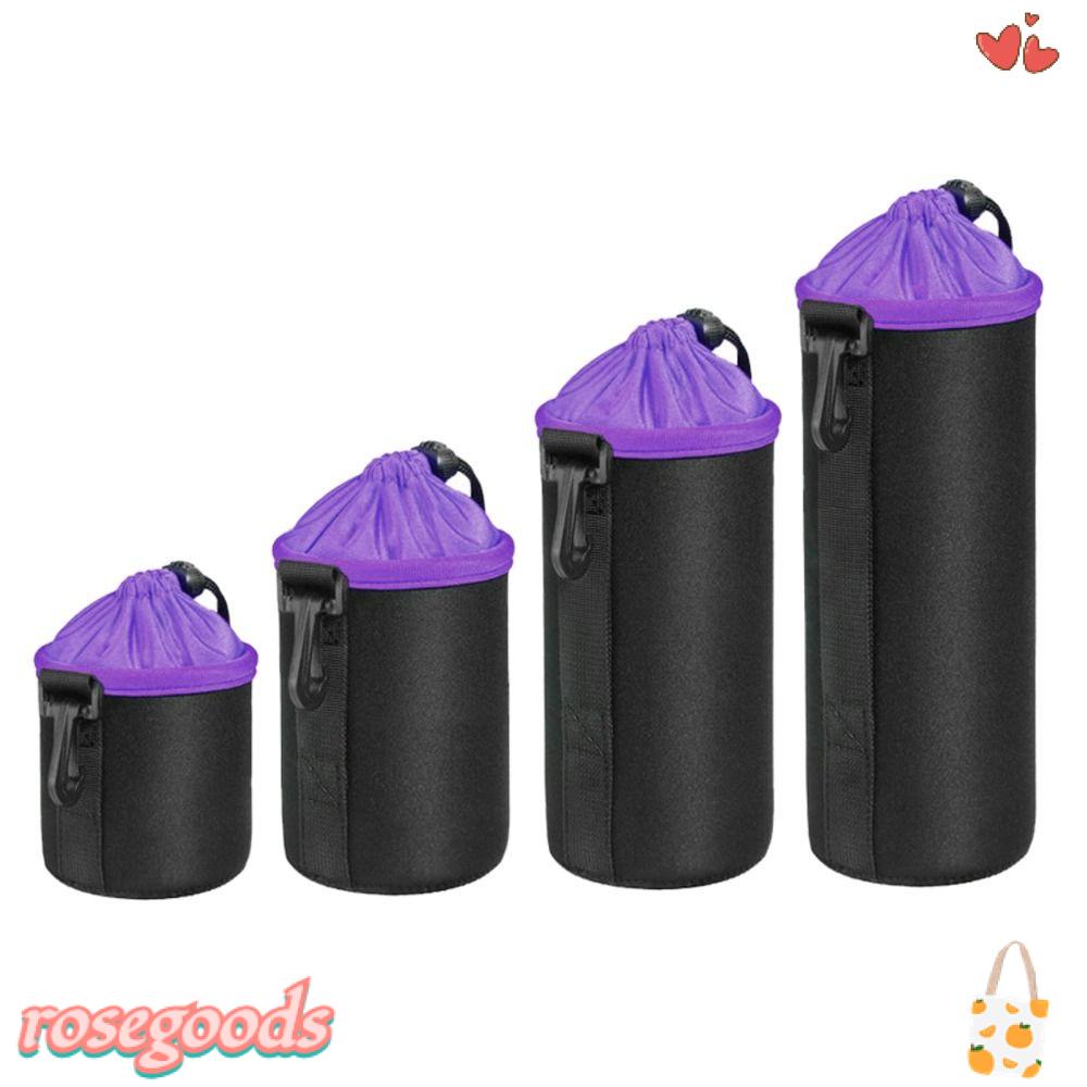 Túi Dây Rút Chống Thấm Nước Bảo Vệ Ống Kính Máy Ảnh