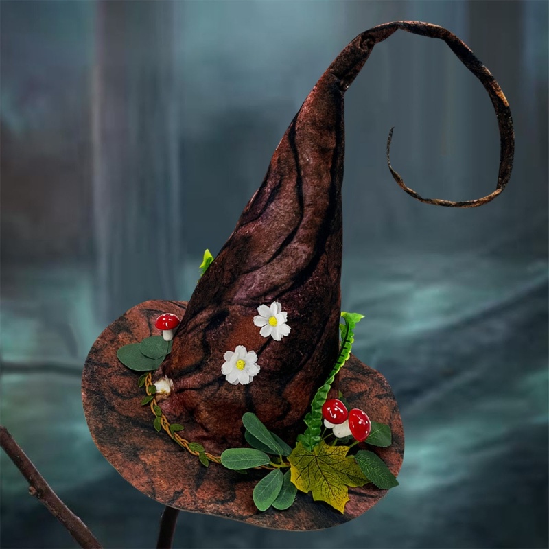 Mũ Phù Thủy Hóa Trang Halloween Độc Đáo