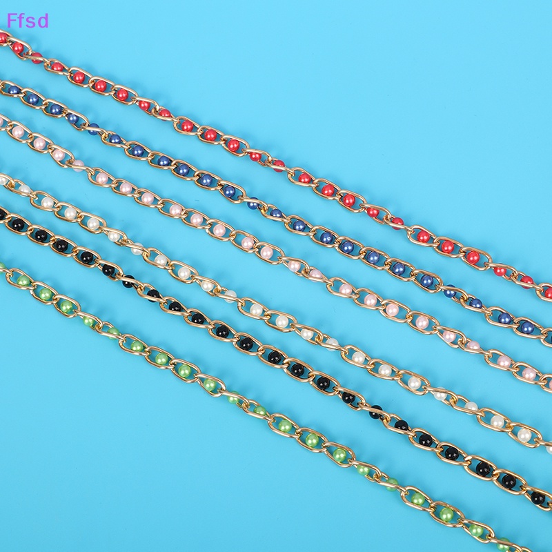 {Ffsd} Phụ Kiện Dây Xích Thắt Lưng Chuỗi Ngọc Trai Trơn Đa Năng Cho Đầm Nữ * Bán Chạy