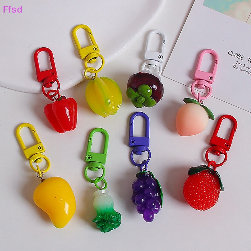 1 Móc Khóa Hình Trái Cây Dễ Thương