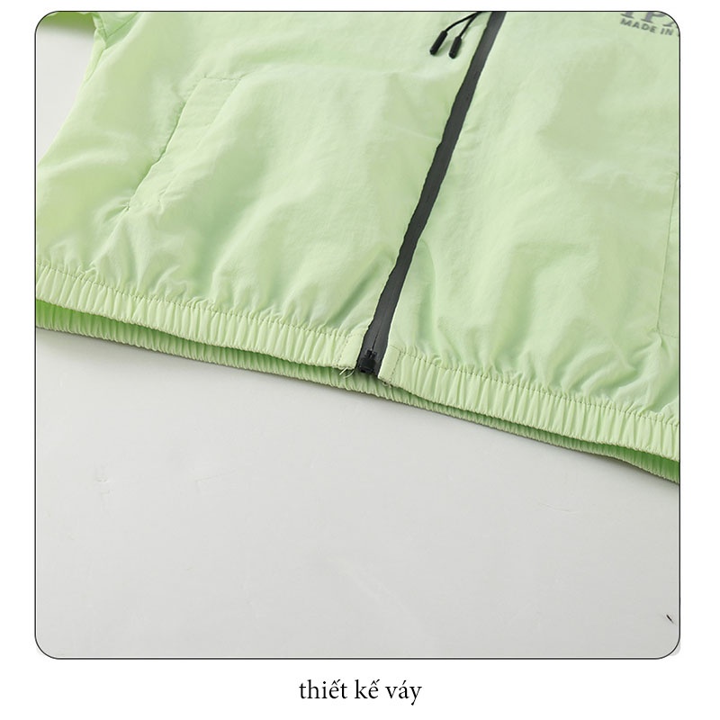 Áo Khoác Chống Nắng UPF50 + Siêu Mỏng Thoáng Khí Chống Tia Cực Tím Thời Trang Mùa Hè Cho Bé