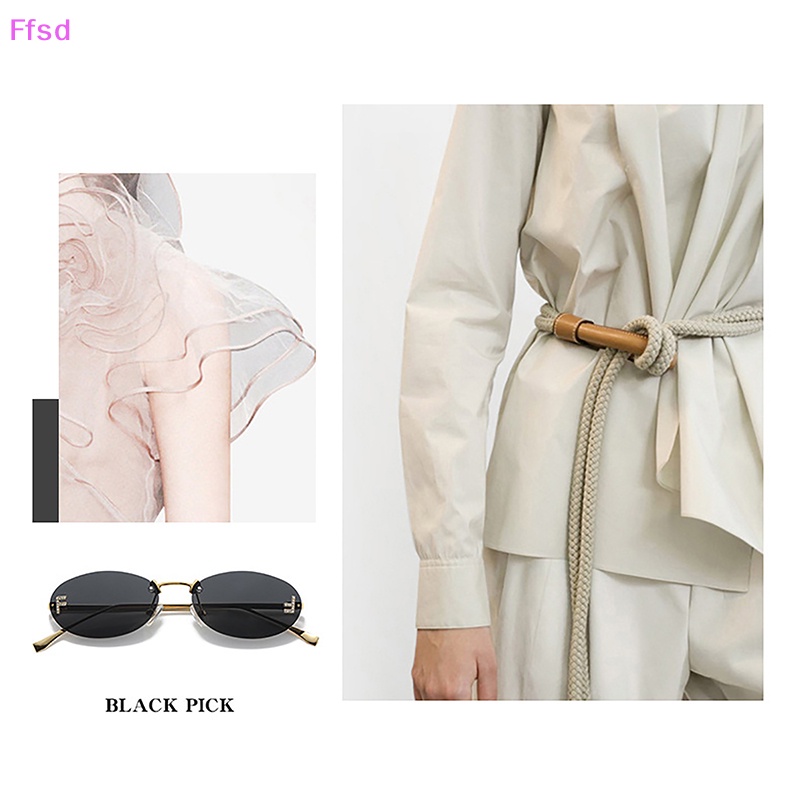 {Ffsd} Kính Mát Không Gọng Chống Nắng Dùng Đi Mua Sắm Ngoài Trời Cho Nữ * Bán Chạy