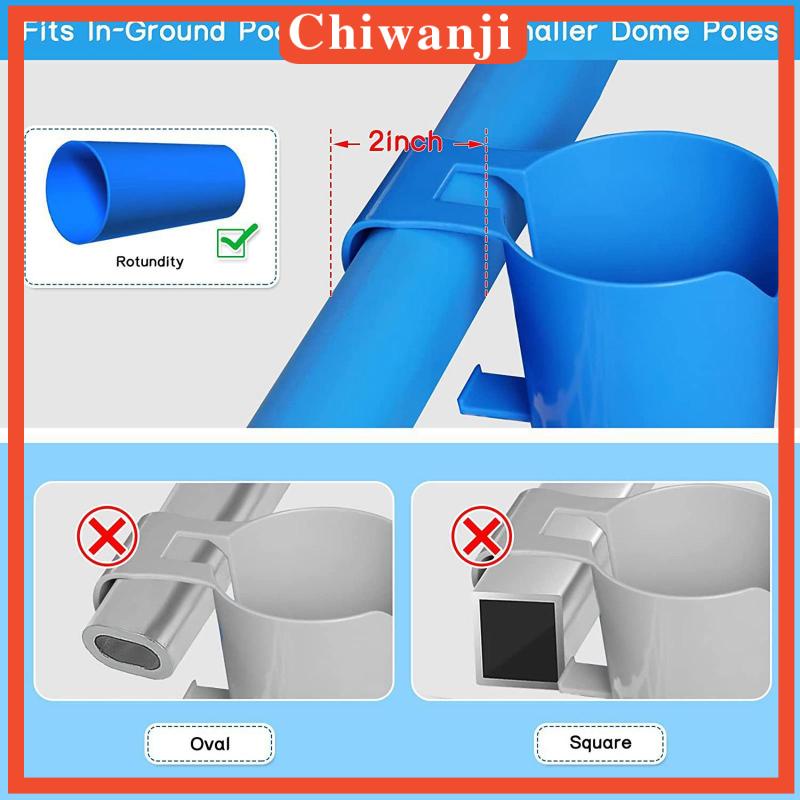 [Chiwanji] Giá Đỡ Cốc Uống Nước Hồ Bơi Chắc Chắn