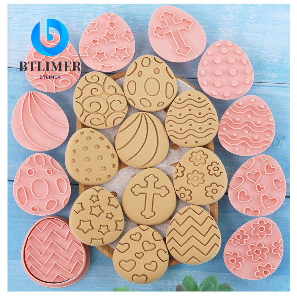 Set 10 Khuôn Cắt Bánh Quy Hình Lễ Phục Sinh 3D