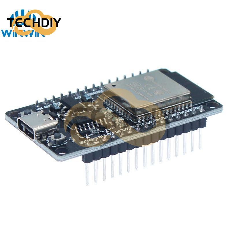 Bảng Mạch Phát Triển ESP32 TYPE-C USB CH340C WiFi + Bluetooth Ultra-Low Lõi Kép ESP32-DevKitC-32 ESP-WROOM-32