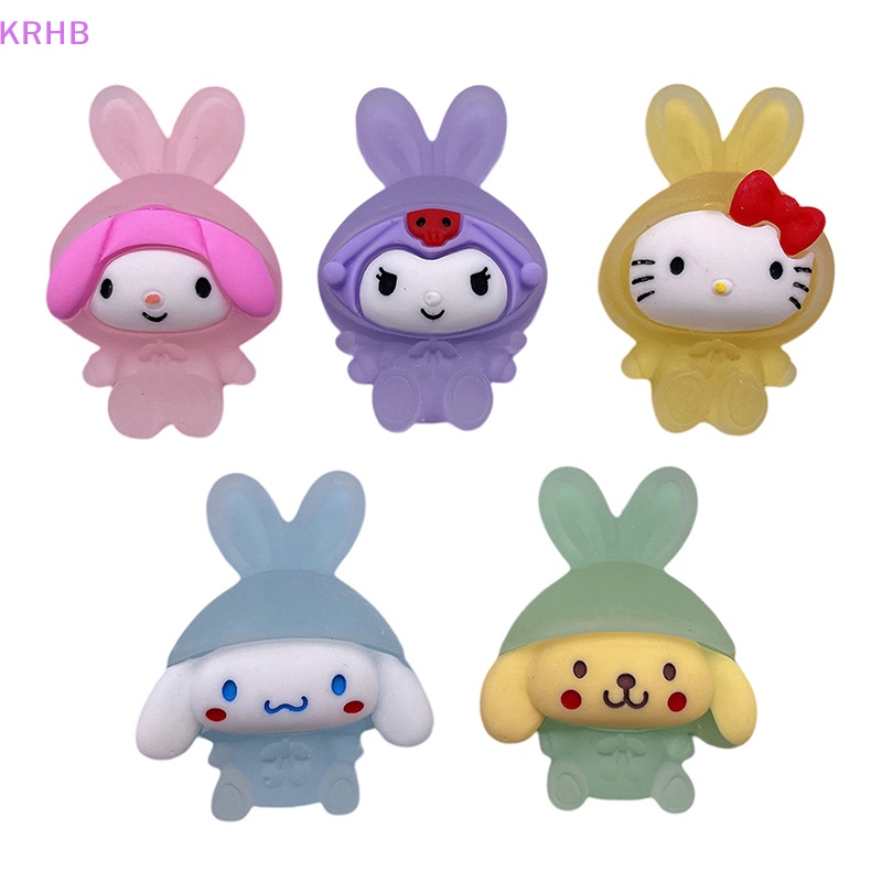 Miếng Dán Trang Trí Điện Thoại Hình Búp Bê Bằng Nhựa Phát Quang Độc Đáo Mới