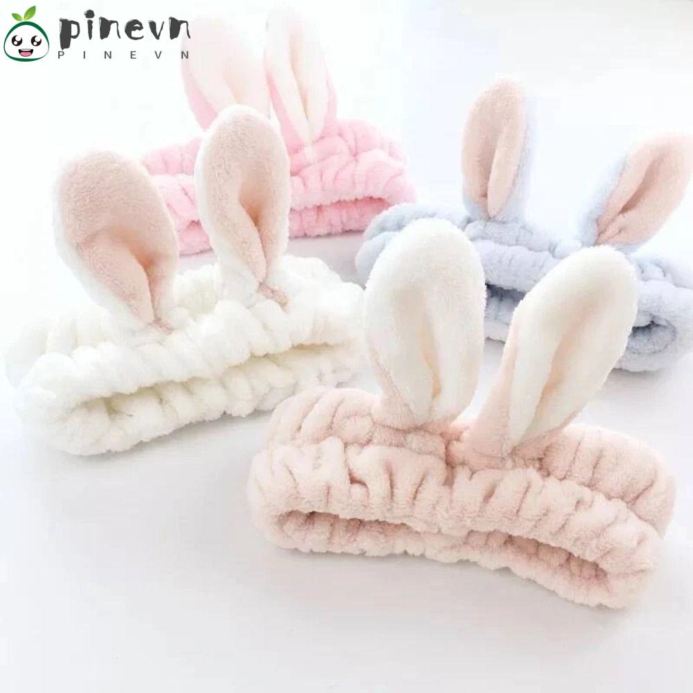 Băng Đô Lông Cừu San Hô Thời Trang Dùng Rửa Mặt / Tập Yoga