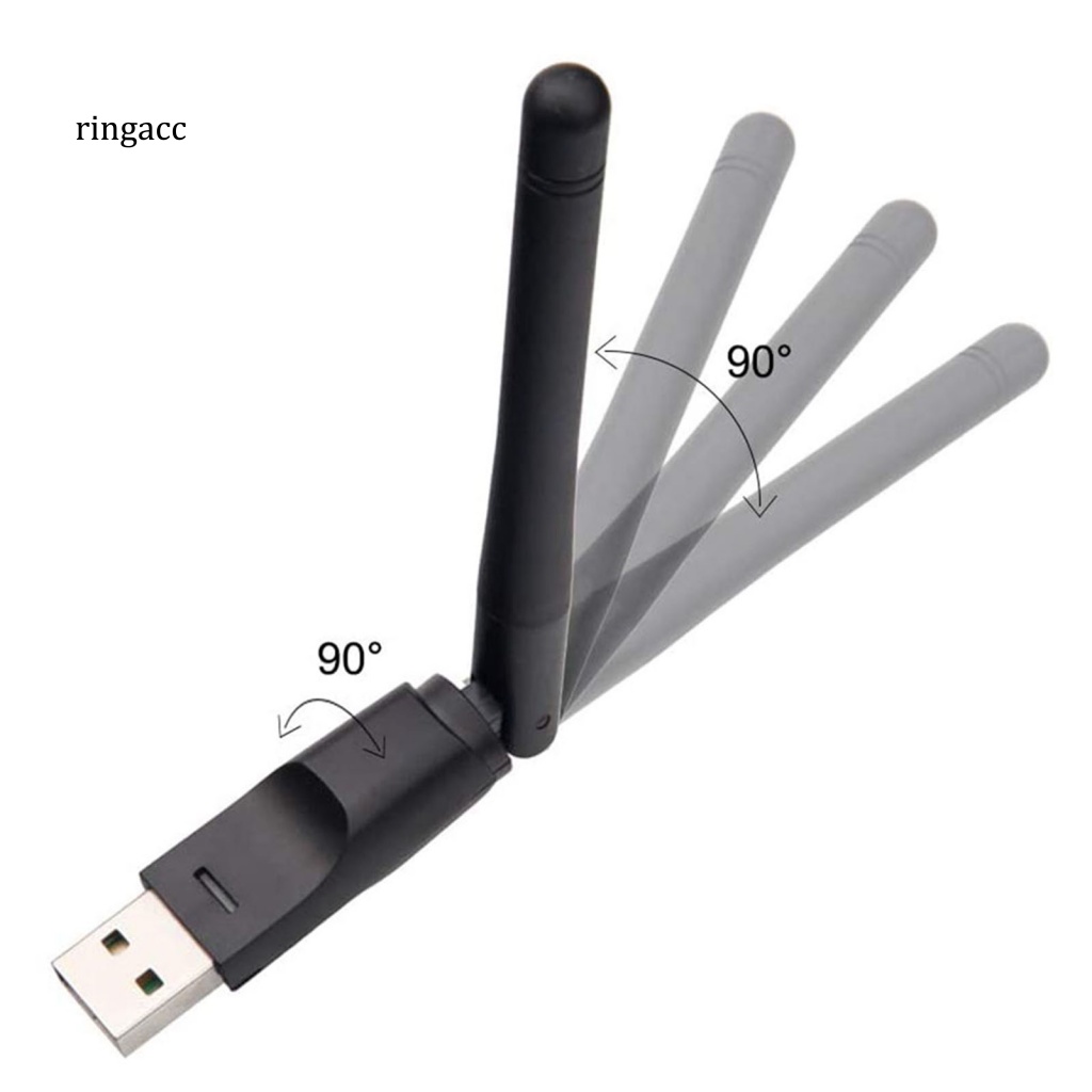 Thẻ Mạng Không Dây USB ABS 150Mbps 802.11 b / g / n Cho Máy Tính