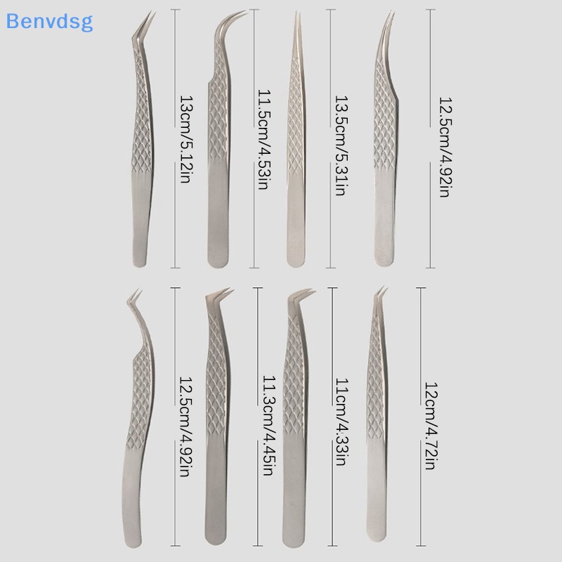 Nhíp Gắn Lông Mi Giả Bằng Thép Không Gỉ Tiện Dụng