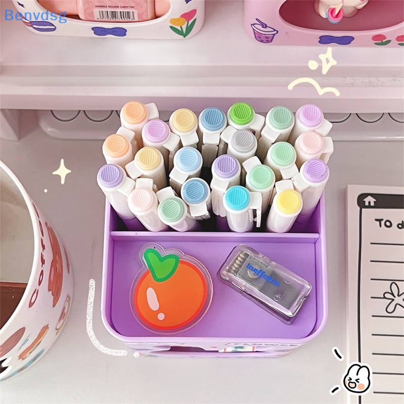 Thùng Rác Để Bàn Mini Bằng Nhựa Hình Gấu / Thỏ Dễ Thương